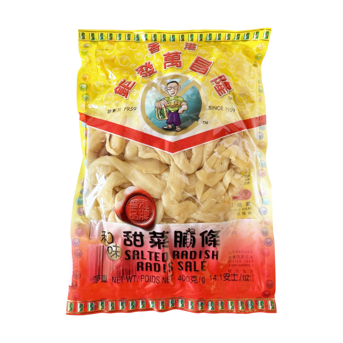 甜菜脯条Salted Radish Chio po 45/400g