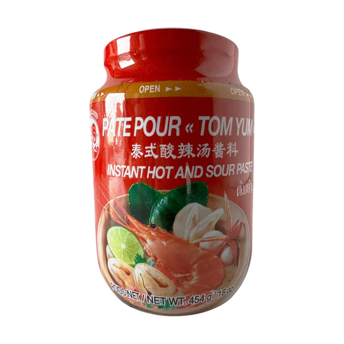 Tom yum Instant Hot Sour paste 24/454g 大冬荫酱