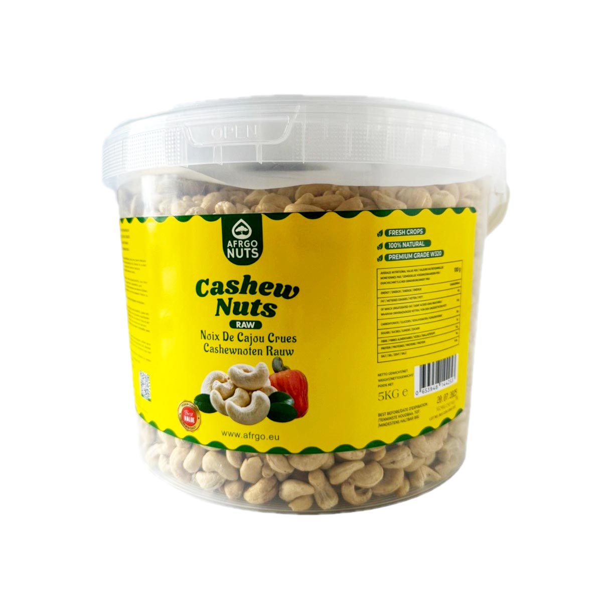 Cashew Kernel Whole 5kg