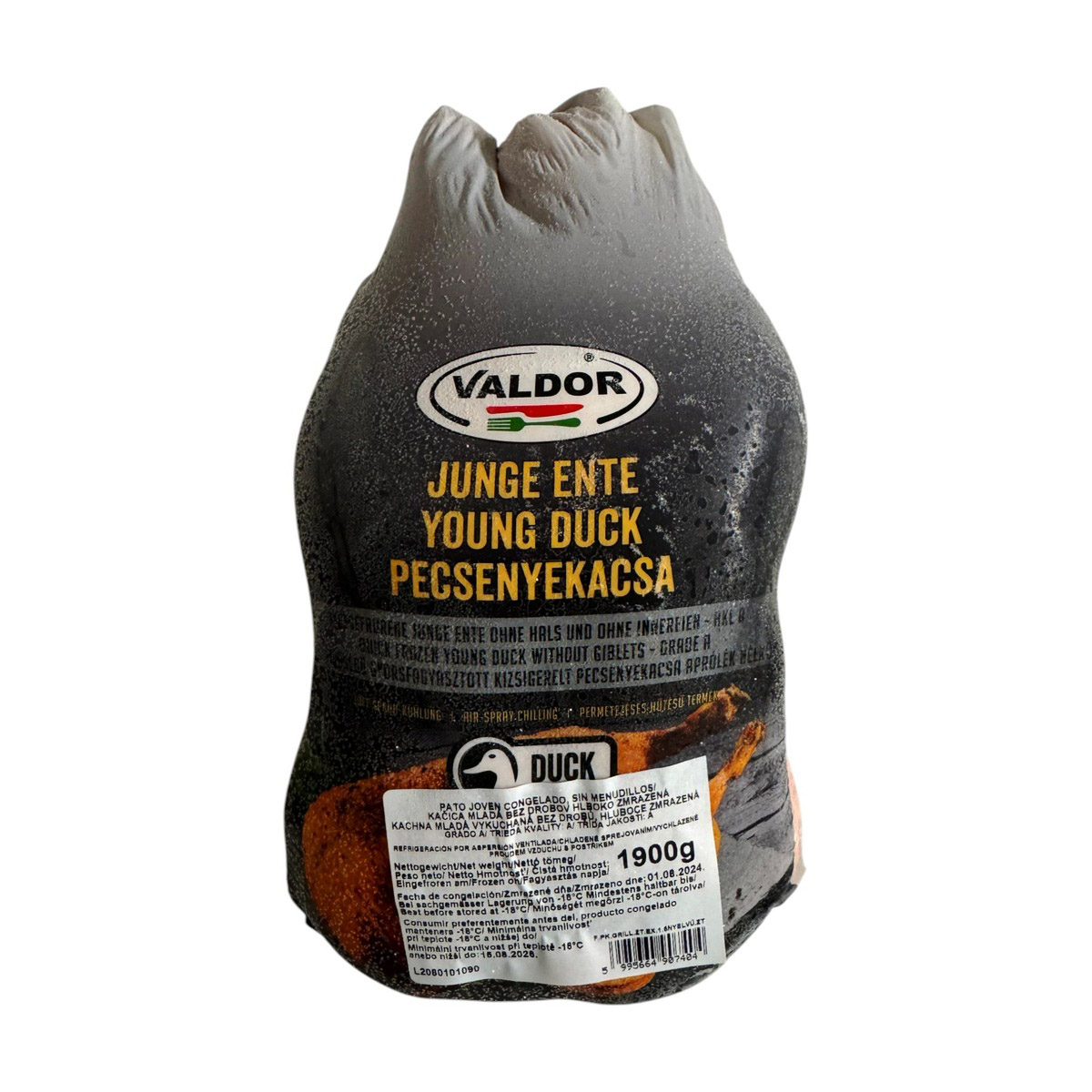 1.9kg Duck Whole w/v生鸭