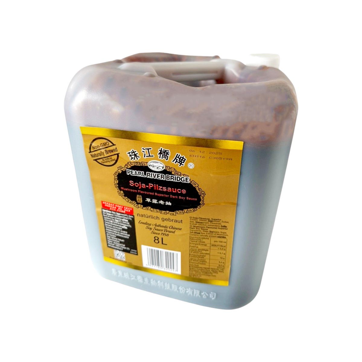 Sauce soja champignon 8L PRB 大草菇老抽