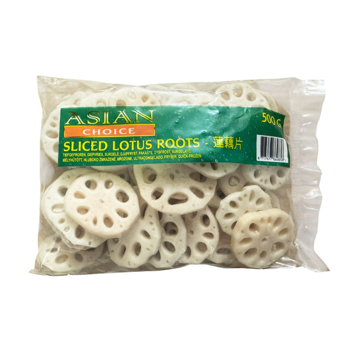 Sliced Lotus Roots 500g 冰冻藕片