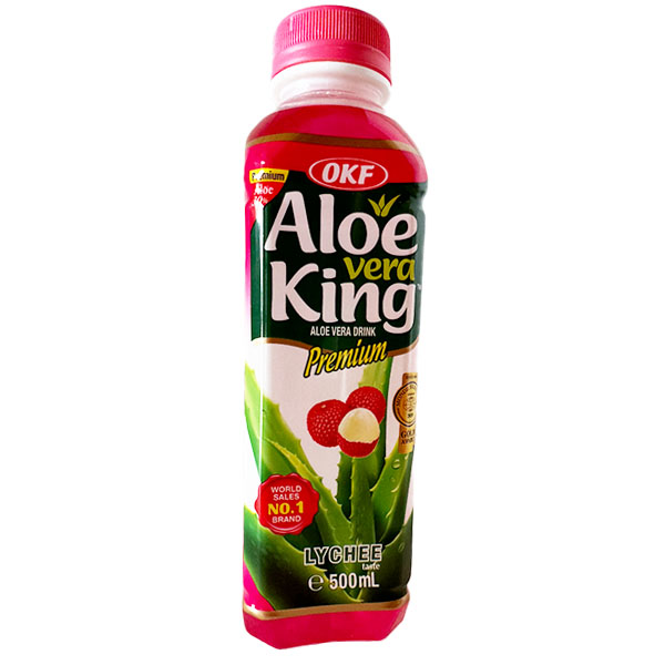 Alo vera lychee drink OKF 芦荟荔枝水