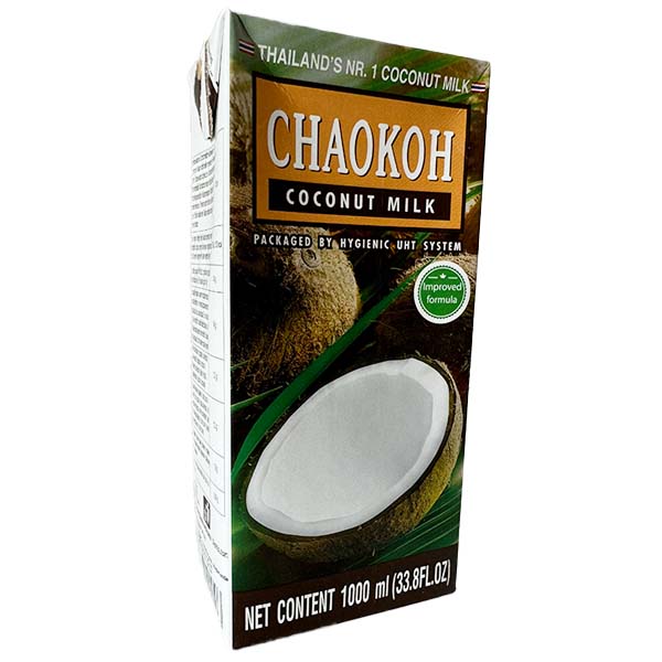 Coconut milk 18% fat Chaokoh 1L 椰奶