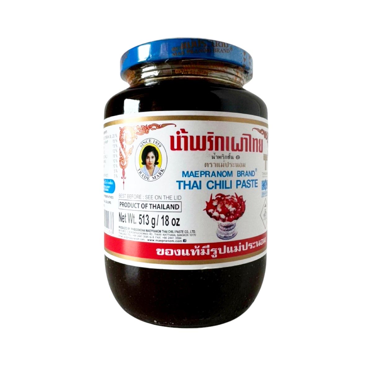 Thai Chili paste in oil  513g 泰国辣油