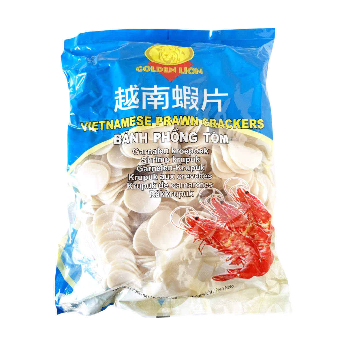 金狮虾片Prawn Crackers
