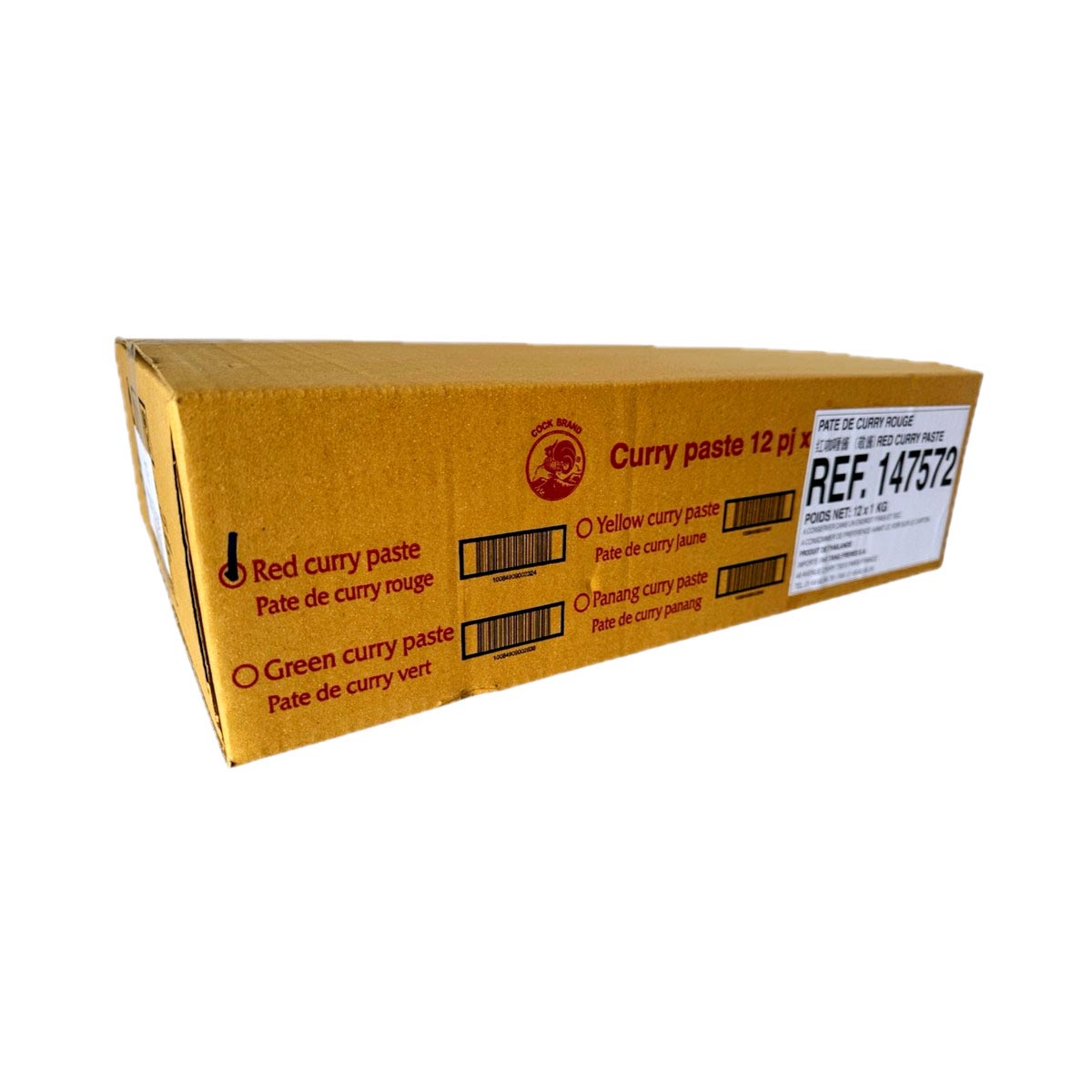 Red Curry Paste 1kg Cock鸡标红咖喱 2
