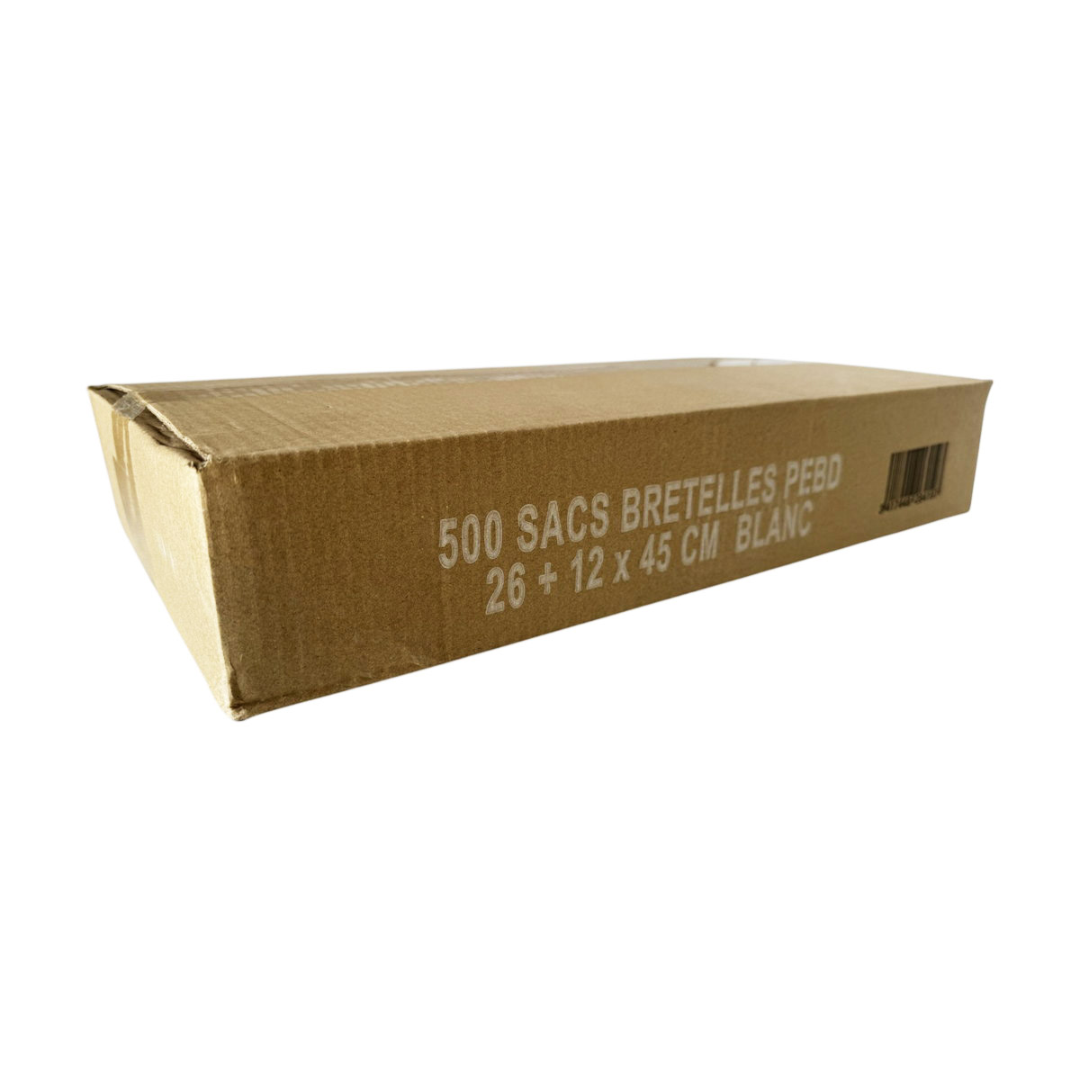 Sacs Bret. Réutilisable 26+12x45cm 500p 2